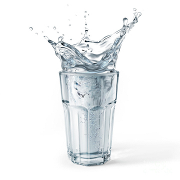 Glass of water
